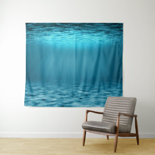 Blauwe Oceaan Onderwaterwereld Wandkleed