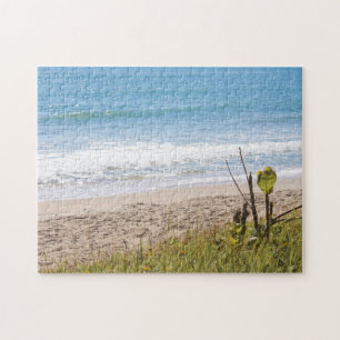 Blauwe oceaangolffoto legpuzzel