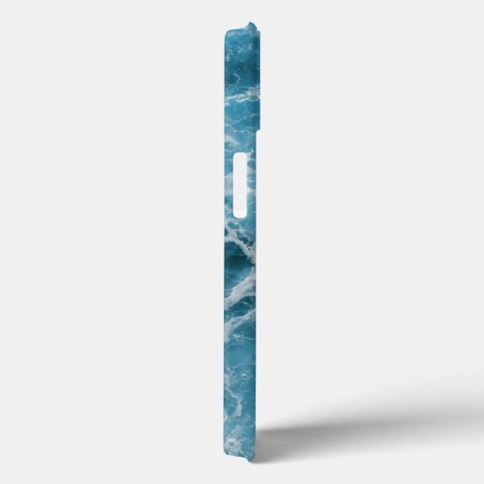 Blauwe oceaangolven Case-Mate iPhone case (Achterkant / Rechts)