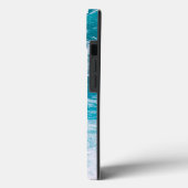 Blauwe oceaangolven Case-Mate iPhone case (Achterkant / Links)