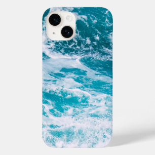 Blauwe oceaangolven Case-Mate iPhone 14 hoesje