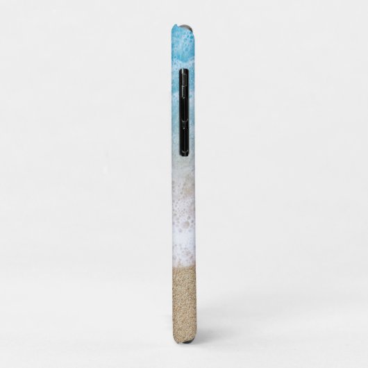 Blauwe oceaangolven en strand zand Case-Mate iPhone case (Achterkant/links)