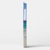 Blauwe oceaangolven op het Caribische strand V2  Case-Mate iPhone Case (Achterkant / Links)