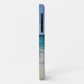Blauwe oceaangolven op het Caribische strand V2 Case-Mate iPhone Case (Achterkant/links)
