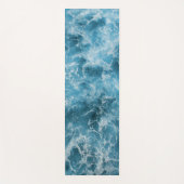 Blauwe oceaangolven yogamat (Voorkant)