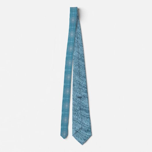 Blauwe oceanen stropdas (Achterkant)