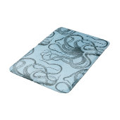 Blauwe octopus badmat (Gekanteld)