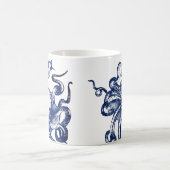 Blauwe octopus koffiemok (Center)