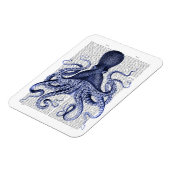 Blauwe octopus magneet (Linkerzijde)