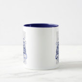 Blauwe octopus mok (Midden)