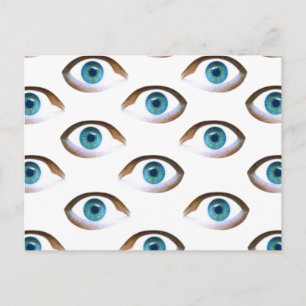 blauwe ogen briefkaart
