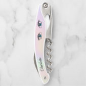 Blauwe ogen kurkentrekker (Achterkant)