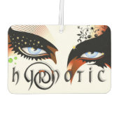 Blauwe ogen Mode make-up Luchtverfrisser (Achterkant)