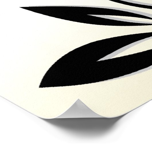 Blauwe ogen Mode make-up Poster (Hoek)