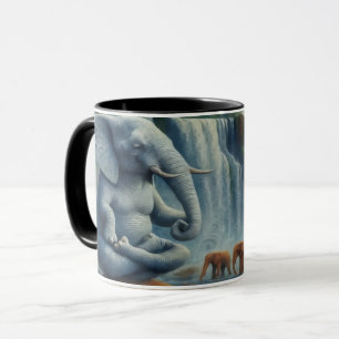Blauwe Olifant Mok