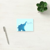 blauwe olifant post-it® notes (Kantoor)