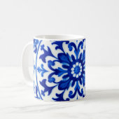Blauwe Oosterse Mok (Voorkant links)