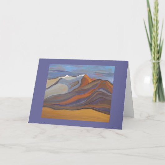 Blauwe Opdrachten Kaart (Voorkant)