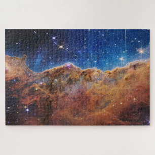 Blauwe/Oranje Carina Nebula JWST Legpuzzel