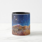 Blauwe/Oranje Carina Nebula | JWST Mok (Midden)