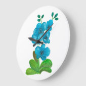 Blauwe orchidee grote klok (Hoek)