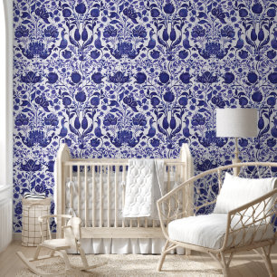 Blauwe Ottomaanse China Tegels Behang