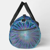 Blauwe Paarse bloem Abstracte fractale kunst Plunjezak (Rechts)