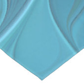 Blauwe Paarse bloem Abstracte fractale kunst Tafelkleed (Gekanteld)