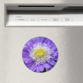 blauwe paarse bloem magneet (Insitu (Vaatwasser))