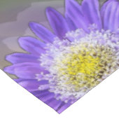 blauwe paarse bloem tafelkleed (Gekanteld)