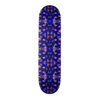 Blauwe paddenstoel skateboard