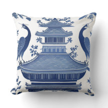 BLAUWE PAGODE & VOGELS