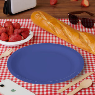 Blauwe Partyborden Marine Papieren Borden Elegante Bordje