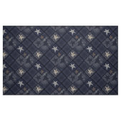 Blauwe patchwork stof (Fat Quarter)
