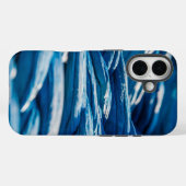 Blauwe paus Case-Mate iPhone case (Achterkant (horizontaal))