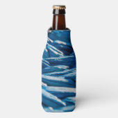 Blauwe paus flesjeskoeler (Fles Voorkant)