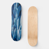 Blauwe paus skateboard (Voorkant)