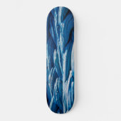 Blauwe paus skateboard (Voorkant)