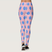 Blauwe pekels leggings (Achterkant)
