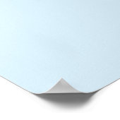 Blauwe Penseelvlinder Poster (Hoek)