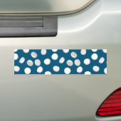 blauwe pillen bumpersticker (Op auto)