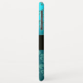 BLAUWE PINK ROSE BLAUW BLAUWGROEN DAMASKGEM MONOGR Case-Mate iPhone CASE (Achterkant/links)