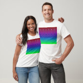 Blauwe Pixel Sunset #6 (app) T-shirt (Unisex)