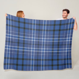Blauwe Plaid 60x80 Fleece Deken