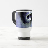 Blauwe planet reisbeker (Voorkant links)