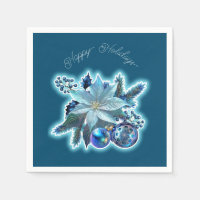 Blauwe Poinsettia Joy