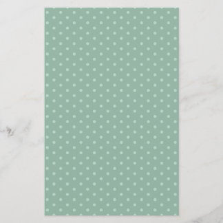 Blauwe Polka Dots Scrapbook Papier Blad