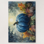 Blauwe pompoen - Puzzel (Verticaal)