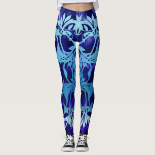 Blauwe poort Leggings