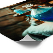 Blauwe Potion in Alchemy Lab Poster (Hoek)